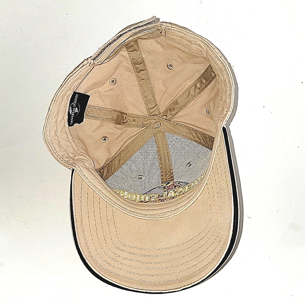 Universal Studios Florida Khaki Baseball Cap With… - image 5